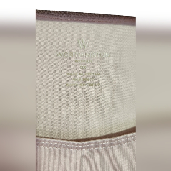Worthington Beige Tank, sz 0X - Picture 2 of 3